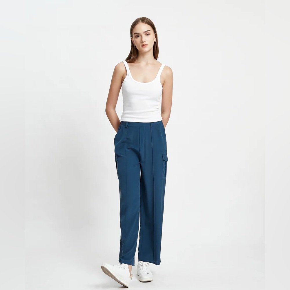 Grana 2-Way Ribbed Camisole, White